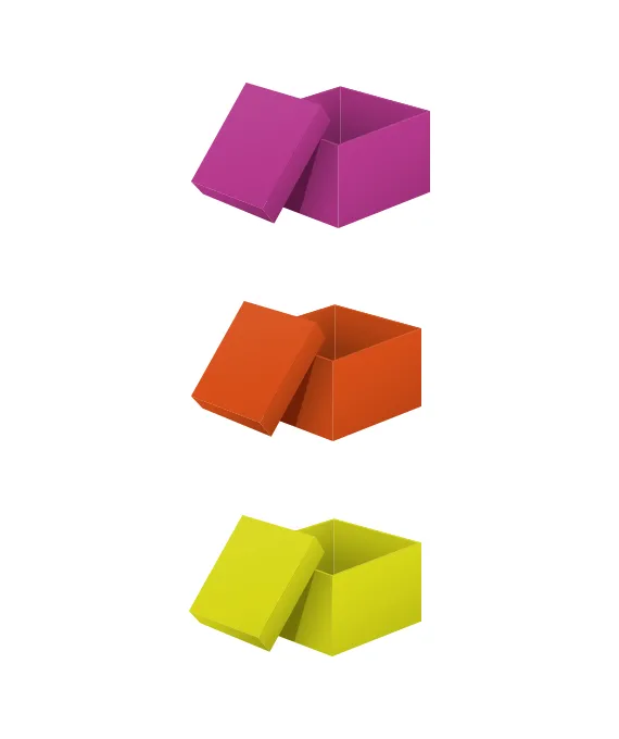 Colourful Boxes