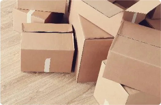 Corrugated carton boxes